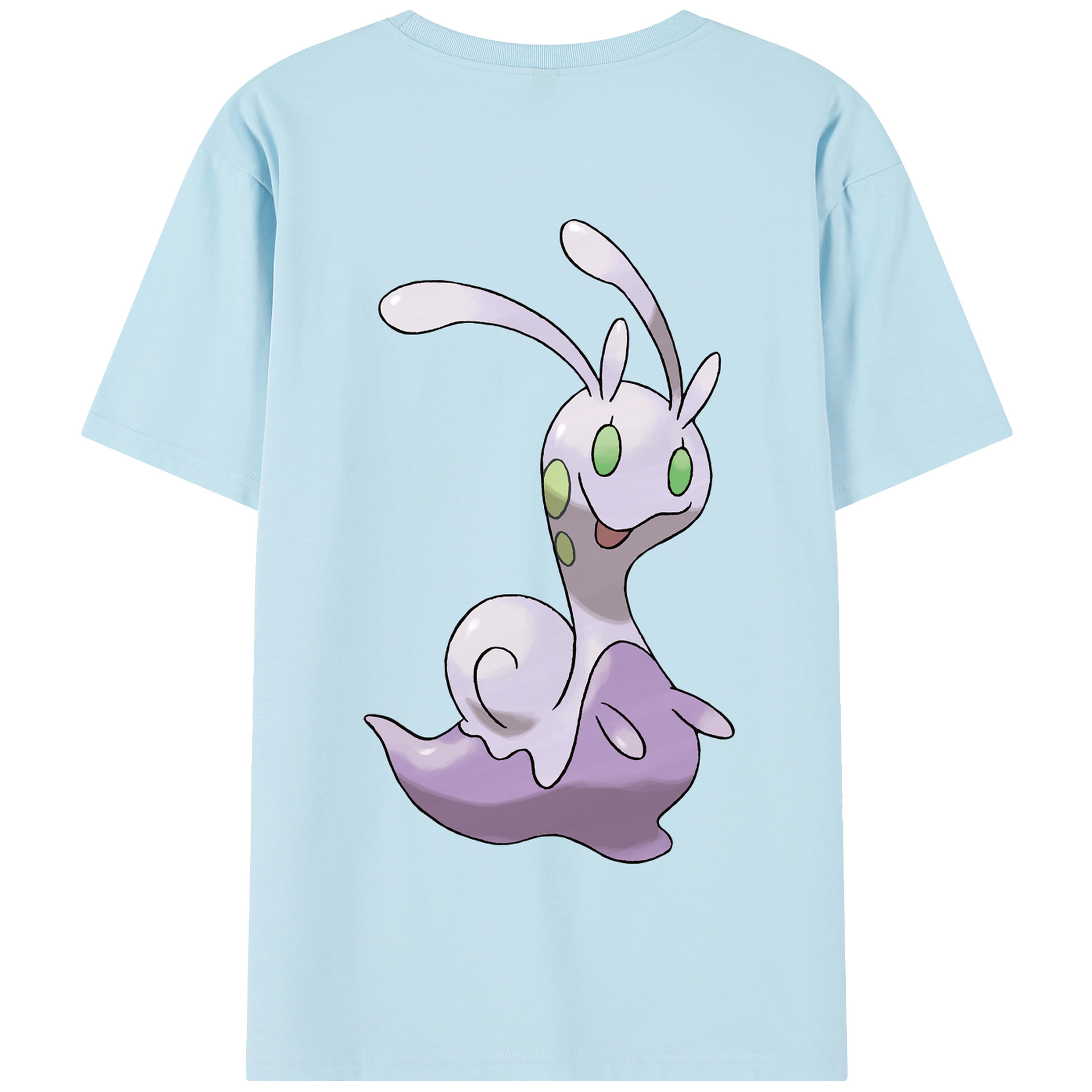 （画像用） ポケットモンスター Pokémon 綿100％半袖Tシャツ（背面プリント）